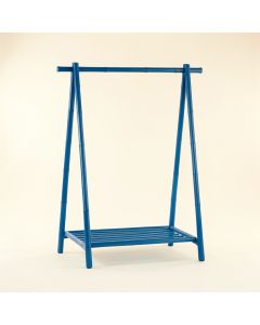 Olive Arc Empty Garment Rack - Blue (synthetic illustration; no displayed measurements)