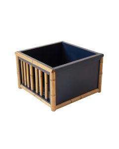 Linden Dale Empty Furniture-Style Litter Enclosure - Navy