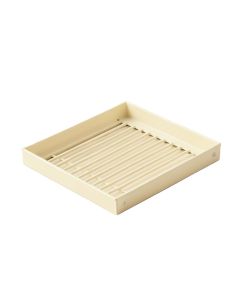 Pine Canyon Empty Under-Desk Cable Tray - Ivory (synthetic illustration; no displayed measurements)
