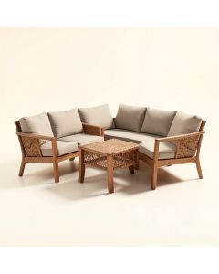 Debbie 5 Piece Conversation Set 2 Person Seating Group With Cushions (synthetic illustration; no displayed measurements)