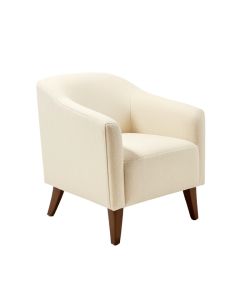 Devers Upholstered Side Chair In Cream