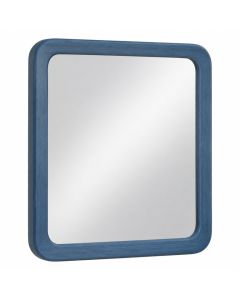 Willow Bridge Framed Wall Mirror - Blue