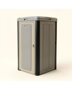 4 Ft. W X 2 Ft. D Plastic Vertical Tool Shed (synthetic illustration; no displayed measurements)