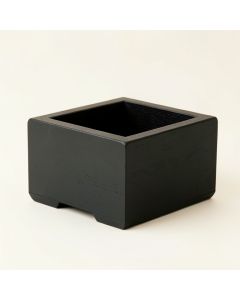 Hill Canyon Empty Raised Planter - Black (synthetic illustration; no displayed measurements)