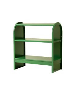 Wren Edge Desktop Shelving Unit - Green (synthetic illustration; no displayed measurements)