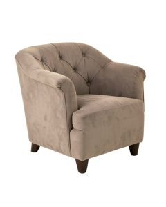 Huntingdon 34 '' Wide Tufted Polyester Chesterfield Chair (synthetic illustration; no displayed measurements)