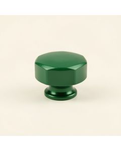 Cedar Bluff Cabinet Knob Without Packaging - Green (synthetic illustration; no displayed measurements)