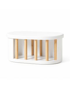 Oak Brook Shoe Storage Bench - White