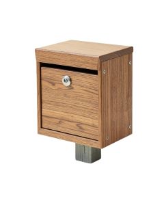 Locking Post Mounted Mailbox