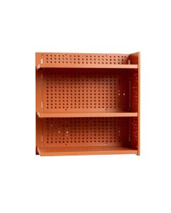 Briar Brook Empty Wall-Mounted Tool Organizer Panel - Terracotta (synthetic illustration; no displayed measurements)