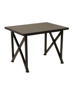 Fern Bridge Patio Table - Black (synthetic illustration; no displayed measurements)