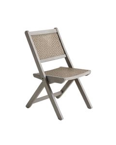 Cove Dale Folding Outdoor Chair - Gray (synthetic illustration; no displayed measurements)