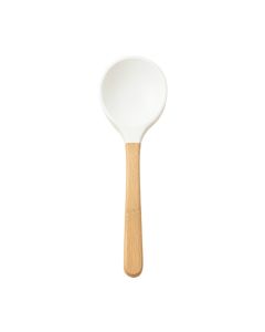 Elm Canyon Cooking Spoon - White (synthetic illustration; no displayed measurements)