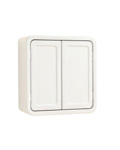 Vale Bridge Wall-Mounted Entry Cabinet - White