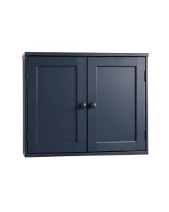 Rowan Arc Wall-Mounted Entry Cabinet - Navy (synthetic illustration; no displayed measurements)