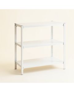 Birch Bend Desktop Shelving Unit - White (synthetic illustration; no displayed measurements)