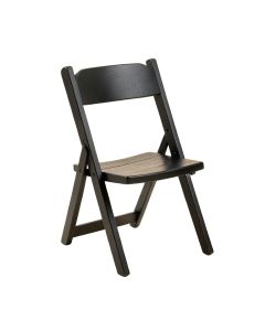 Juniper Crossing Folding Outdoor Chair - Black