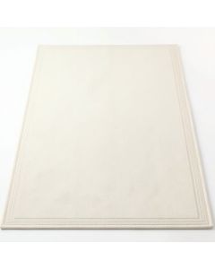 Ridge Crest Rectangular Outdoor Rug - Cream (synthetic illustration; no displayed measurements)
