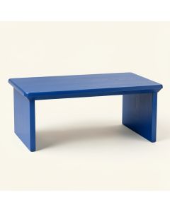 Ash Fold Desktop Monitor Riser - Blue (synthetic illustration; no displayed measurements)