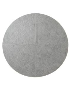 Vale Bluff Round Area Rug - Gray (synthetic illustration; no displayed measurements)