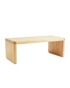 Cedar Dell Indoor Bench - Ivory (synthetic illustration; no displayed measurements)