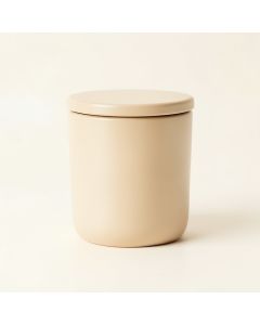 Brook Branch Storage Canister With Lid - Beige (synthetic illustration; no displayed measurements)