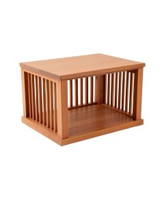 Ash Canyon Empty Furniture-Style Pet Crate - Terracotta