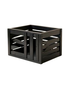 Field Canyon Empty Furniture-Style Pet Crate - Black