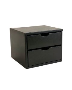 Laurel Bend Small-Parts Storage Drawer Cabinet - Black (synthetic illustration; no displayed measurements)