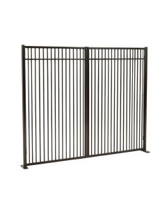 6.5 Ft. H X 4 Ft. W Laser Cut Metal Privacy Screen