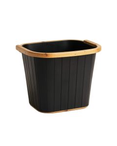 Ash Bluff Laundry Hamper - Black (synthetic illustration; no displayed measurements)