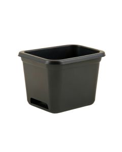 Bay Crossing Empty Raised Planter - Black