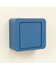 Holly Canyon Wall-Mounted Entry Cabinet - Blue (synthetic illustration; no displayed measurements)