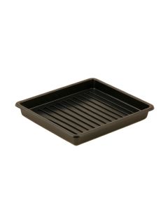 Vale Branch Empty Under-Desk Cable Tray - Black (synthetic illustration; no displayed measurements)