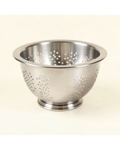 Starcraft Deep Stainless Steel Colander (synthetic illustration; no displayed measurements)