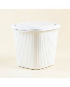 Flint Bridge Laundry Hamper - White (synthetic illustration; no displayed measurements)