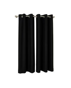 Shamir Solid Max Blackout Thermal Grommet Curtain Panels (synthetic illustration; no displayed measurements)