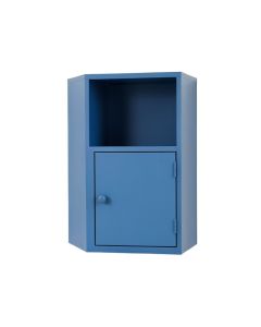 River Bluff Wall-Mounted Entry Cabinet - Blue (synthetic illustration; no displayed measurements)