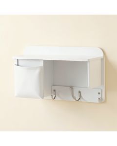 Dawn Arc Wall-Mounted Entryway Organizer Shelf (synthetic illustration; no displayed measurements)