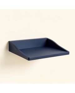 Field Crest Wall-Mounted Cat Perch - Navy (synthetic illustration; no displayed measurements)