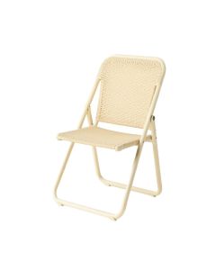 Field Canyon Folding Outdoor Chair - Cream (synthetic illustration; no displayed measurements)