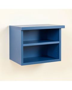 Ash Bluff Wall-Mounted Shelf - Blue (synthetic illustration; no displayed measurements)