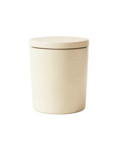 Holly Brook Storage Canister With Lid - Ivory
