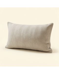 Estevao Modern Herringbone Rectangular Lumbar Pillow (synthetic illustration; no displayed measurements)