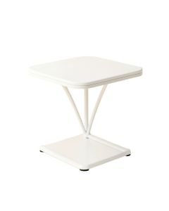 Cedar Crossing Compact Balcony Table - White