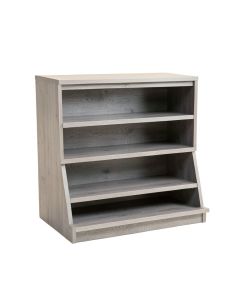 Ridge Branch Desktop Shelving Unit - Gray