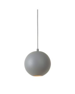 Lake Crossing Pendant Light Suspended From One Plain Cable - Gray