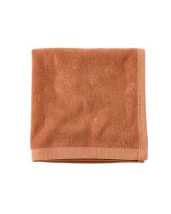 Stone Crest Bath Towel - Terracotta (synthetic illustration; no displayed measurements)