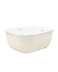 Sara 67 '' X 32 '' Freestanding Soaking Bathtub (synthetic illustration; no displayed measurements)
