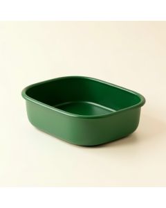 Birch Crest Empty Under-Desk Cable Tray - Green (synthetic illustration; no displayed measurements)